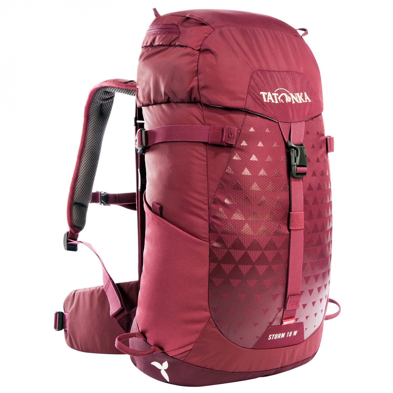 Дамска туристическа раница Tatonka Women's Storm 18 Recco Walking backpack - Bordeaux Red