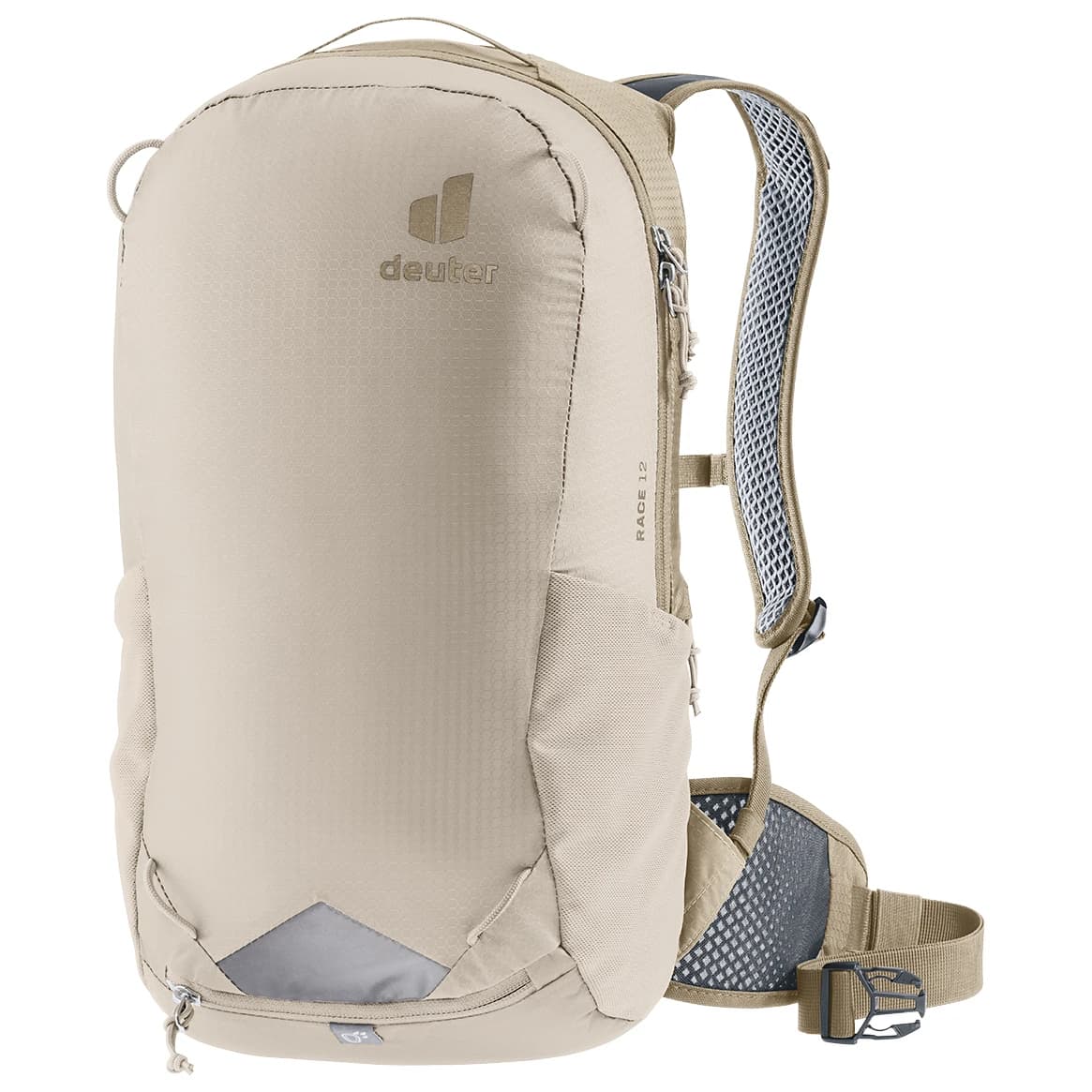 Раница за колоездене Deuter Race 12 Cycling backpack - Alu / Greystone