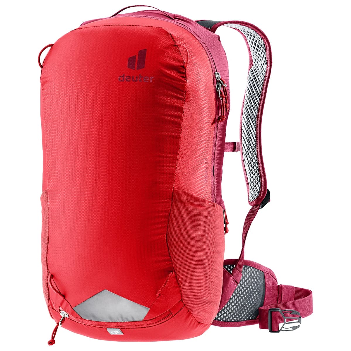Раница за колоездене Deuter Race 16 Cycling backpack - Cherry / Masala