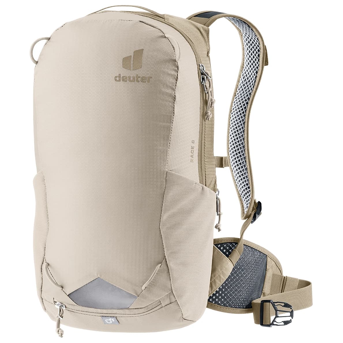 Раница за колоездене Deuter Race 8 Cycling backpack - Alu / Greystone