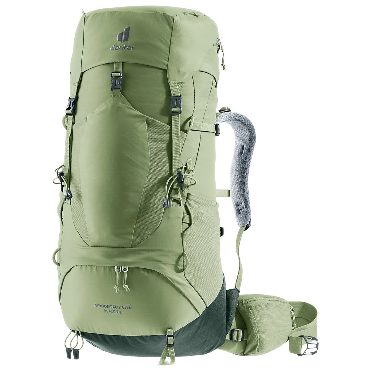 Дамска трекинг раница Deuter Women's Aircontact Lite 35 + 10 SL Walking backpack - Grove / Ivy