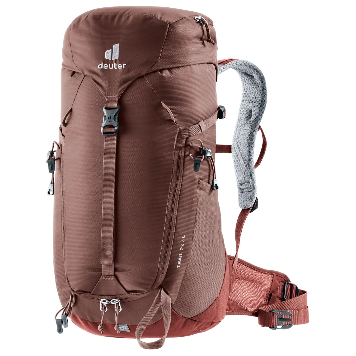 Дамска туристическа раница Deuter Women's Trail 22 SL Walking backpack - Raisin / Caspia