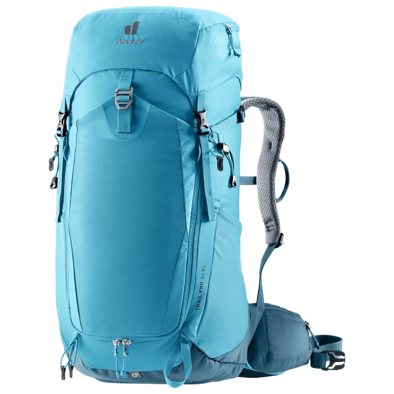 Дамска туристическа раница Deuter Women's Trail Pro 34 SL Walking backpack - Lagoon / Atlantic