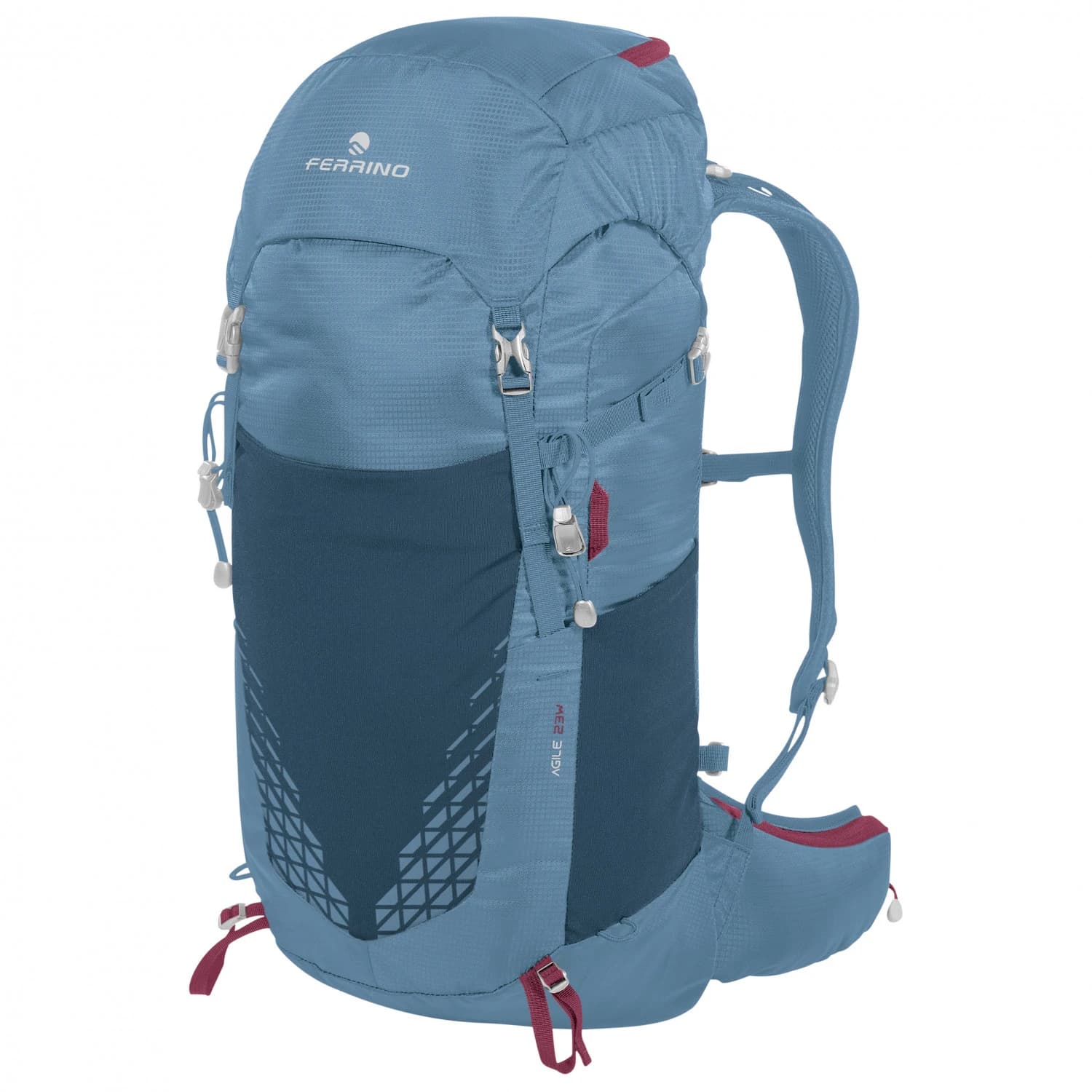 Дамска туристическа раница Ferrino Women's Agile 23 Walking backpack - Light Blue