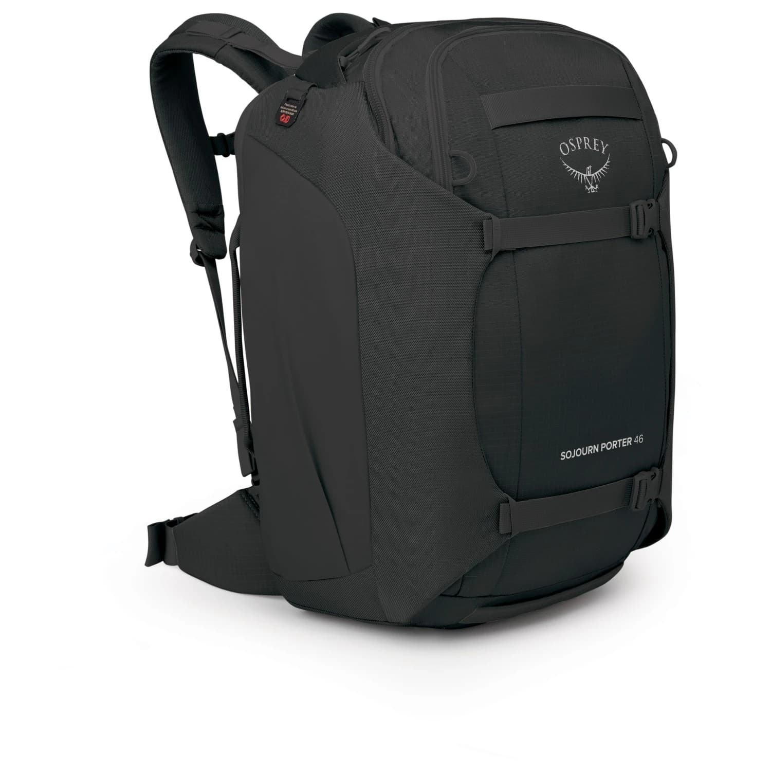 Пътна раница Osprey Porter 46 Travel backpack - Black