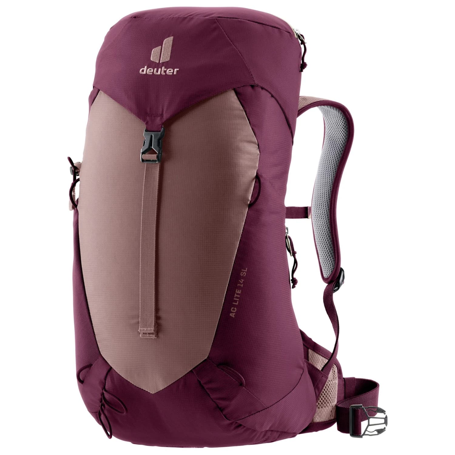 Дамска туристическа раница Deuter Women's AC Lite 14 SL Walking backpack - Ashrose / Cassis