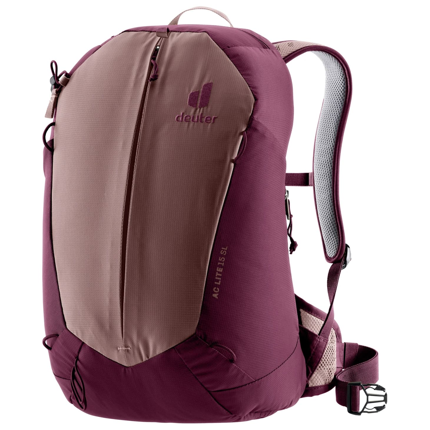 Дамска туристическа раница Deuter Women's AC Lite 15 SL Walking backpack - Ashrose / Cassis