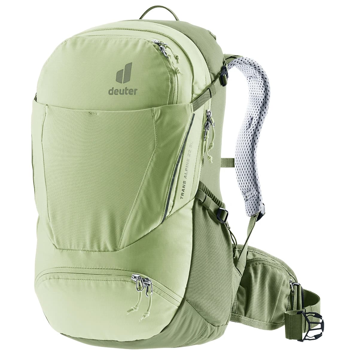 Дамска раница за колоездене Deuter Women's Trans Alpine 22 SL Cycling backpack - Mineral / Grove