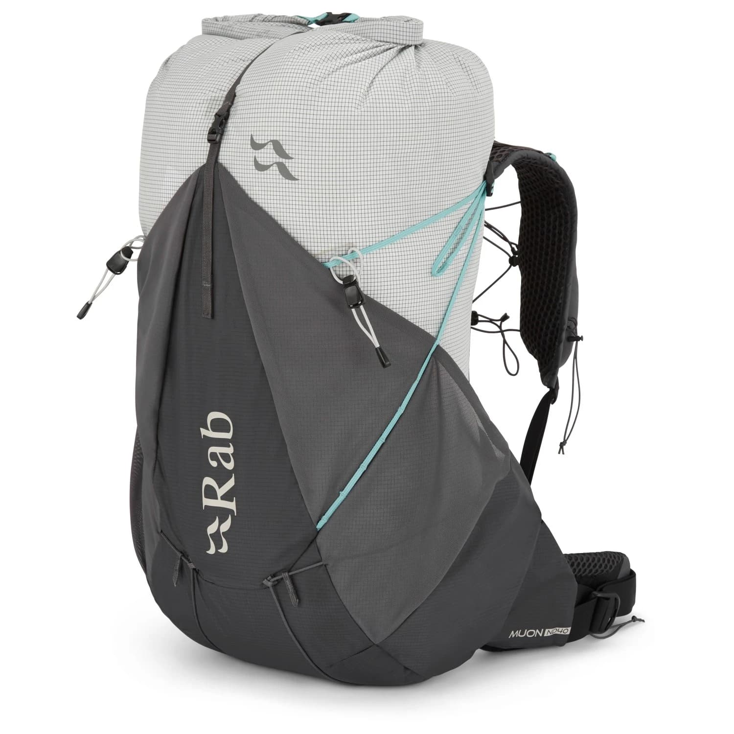 Дамска трекинг раница Rab Women's Muon ND 40 Walking backpack - Pewter / Graphene