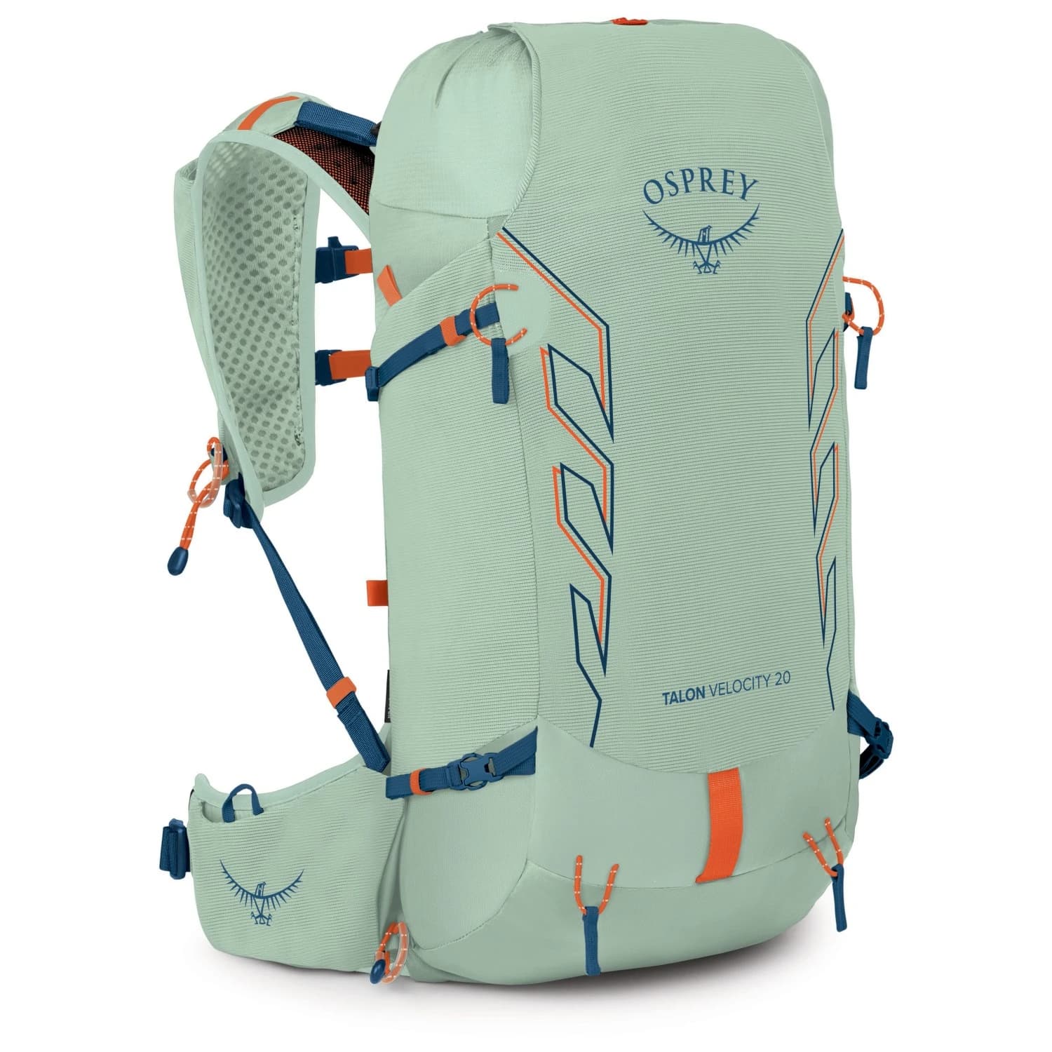 Туристическа раница Osprey Talon Velocity 20 Walking backpack - Frosty Mint