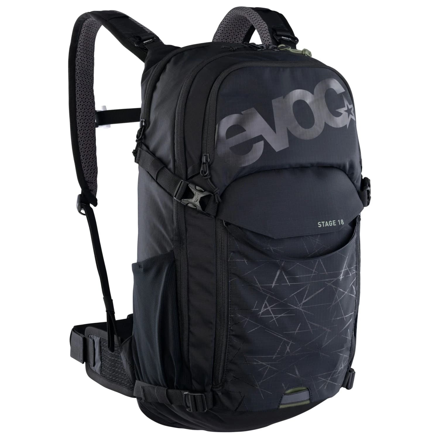 Раница за колоездене Evoc Stage 18 Cycling backpack - Black