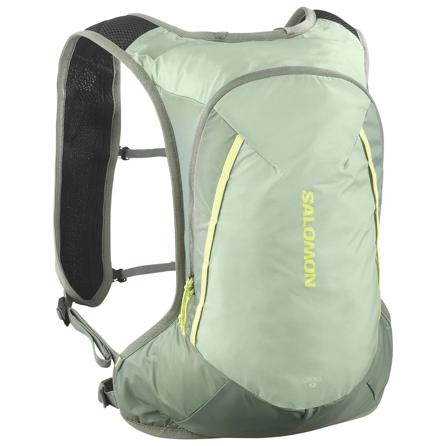 Туристическа раница Salomon Cross 12 Walking backpack - Green Milieu / Agave Green / Sharp Green