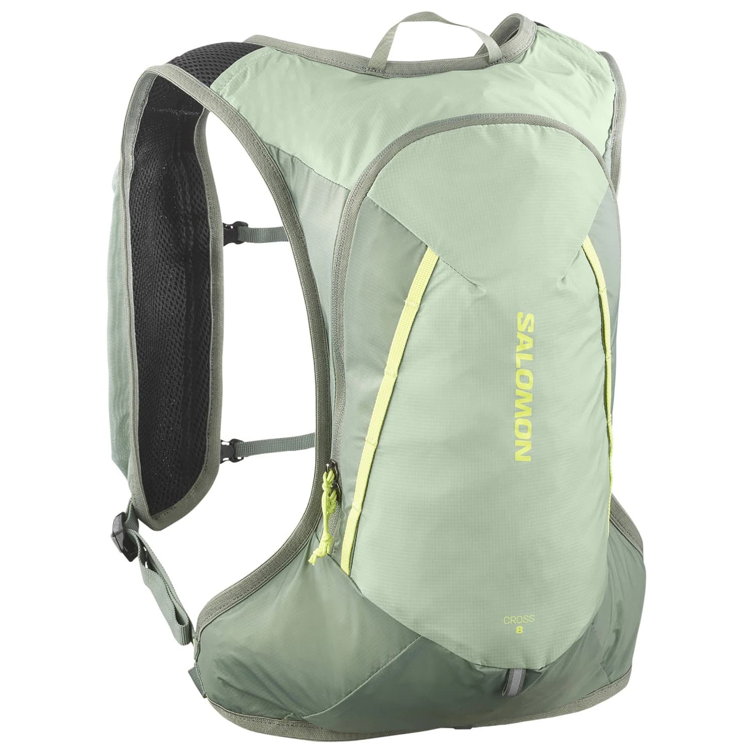 Туристическа раница Salomon Cross 8 Walking backpack - Green Milieu / Agave Green / Sharp Green