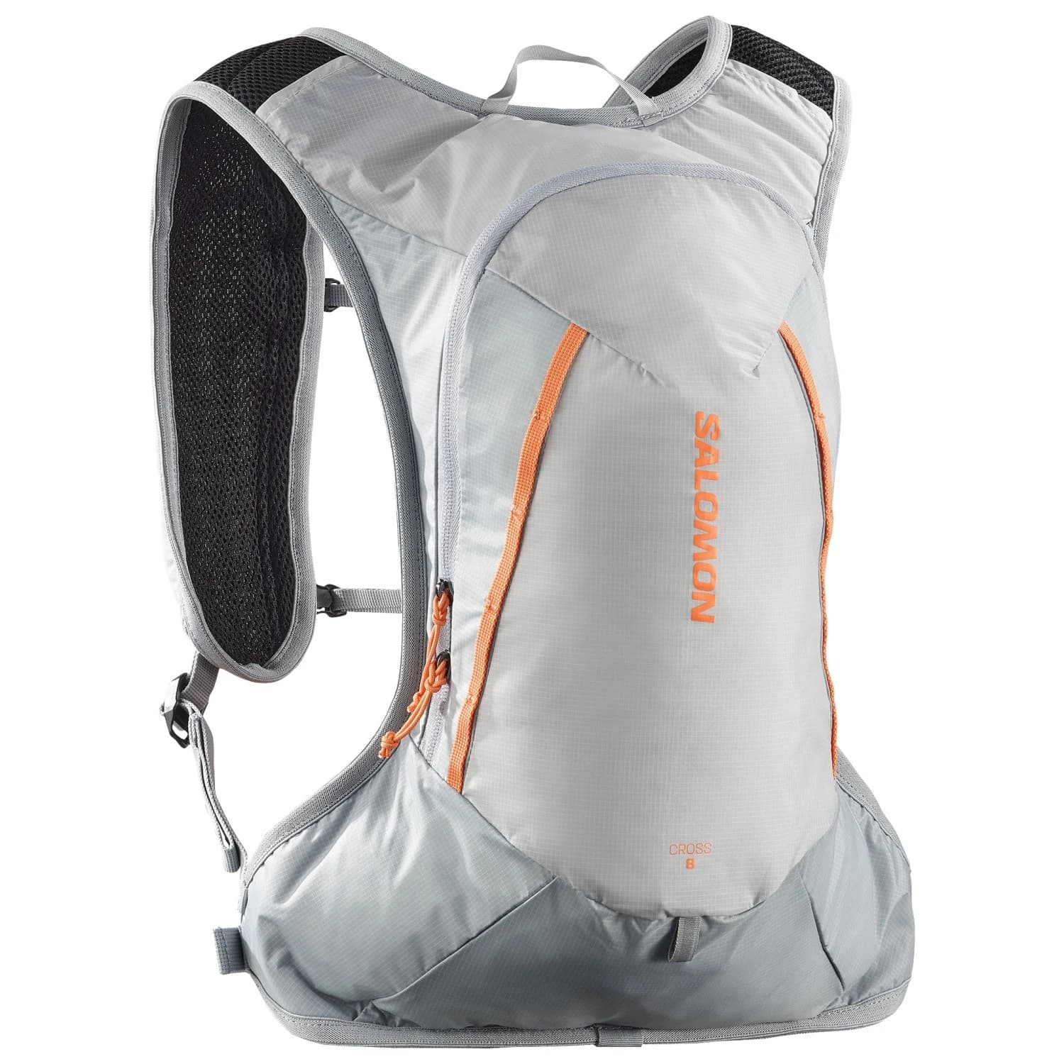 Туристическа раница Salomon Cross 8 Walking backpack - Gray Violet / Quarry / Nectarine