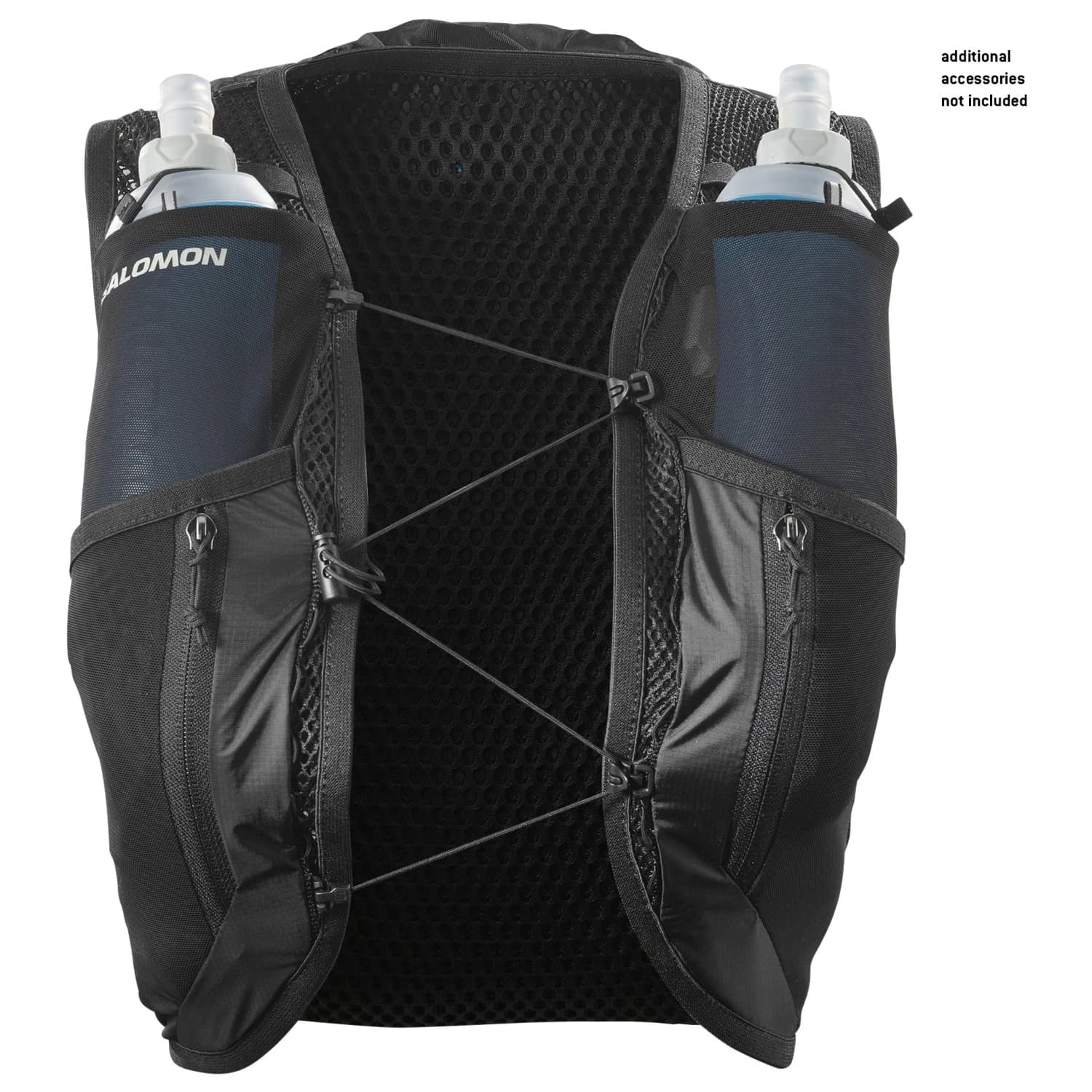 Дамска раница за трейл бягане Salomon Women's Active Skin 12 Set Trail running backpack - Black / Metal