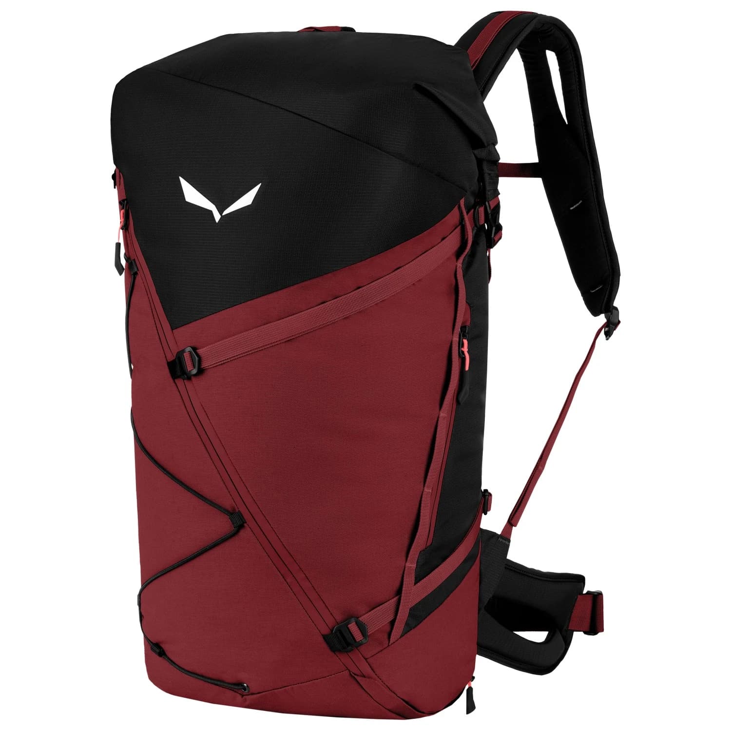 Дамска туристическа раница Salewa Women's Puez 40+5 Walking backpack - Syrah / Black Out