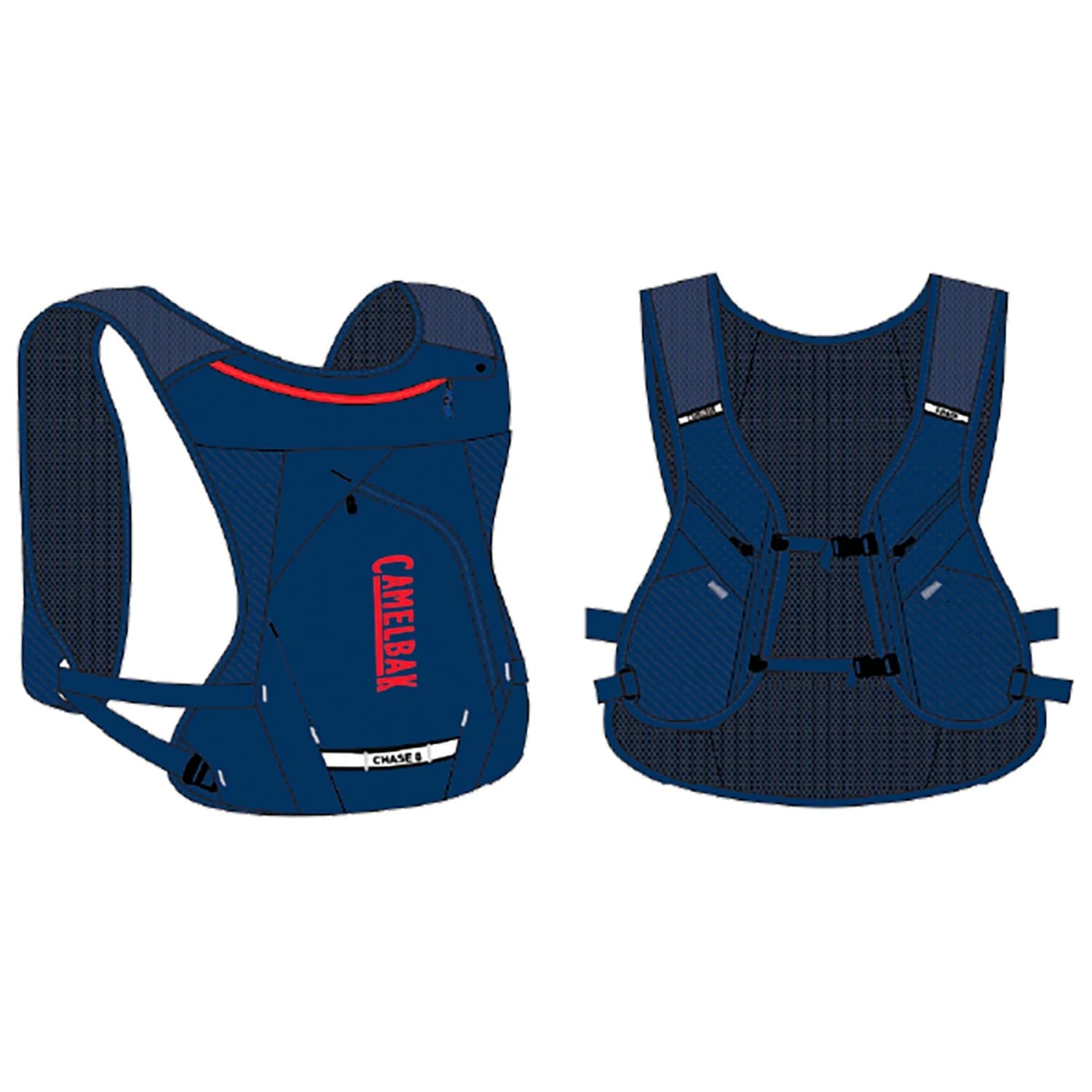 Раница за колоездене Camelbak Chase Race 4 Vest Cycling backpack - Deep Sea