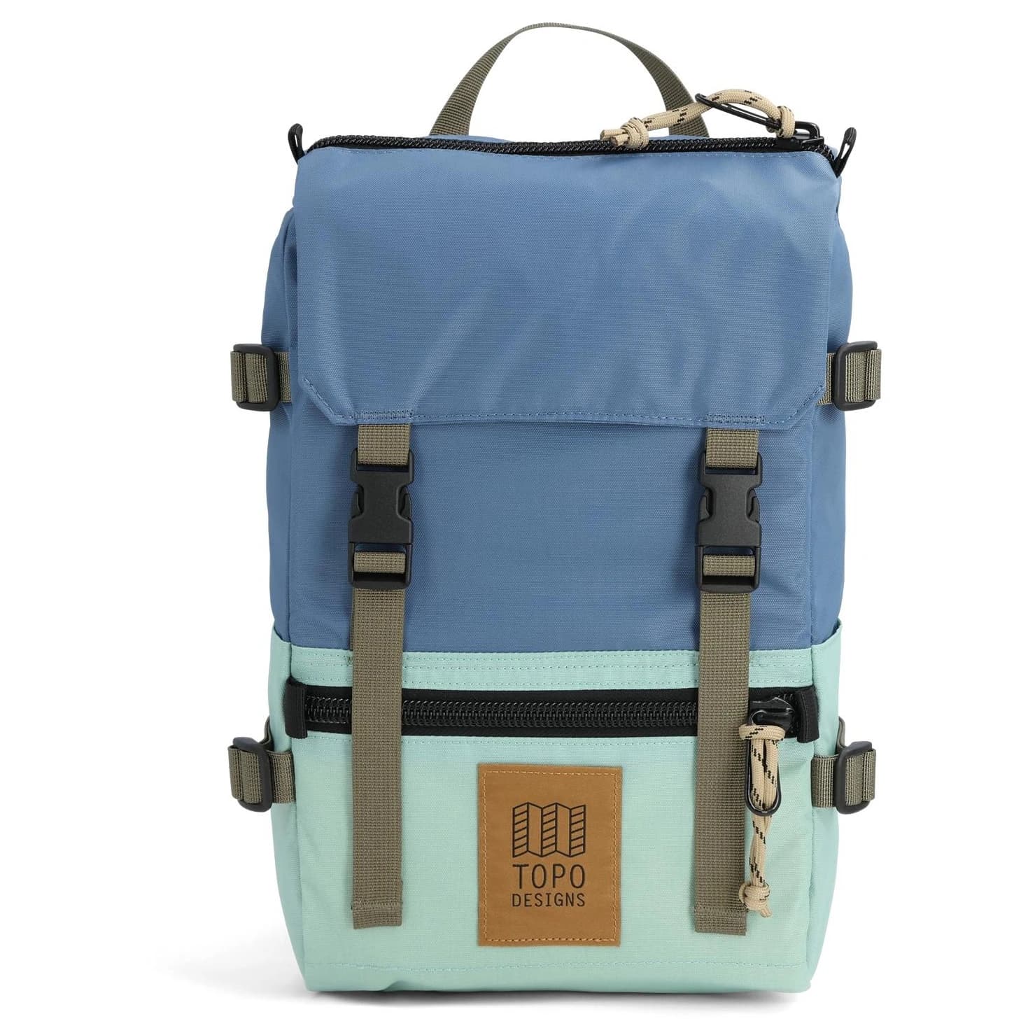 Дневна раница Topo designs Rover Pack Mini Recycled Daypack - Stone Blue / Ash Green