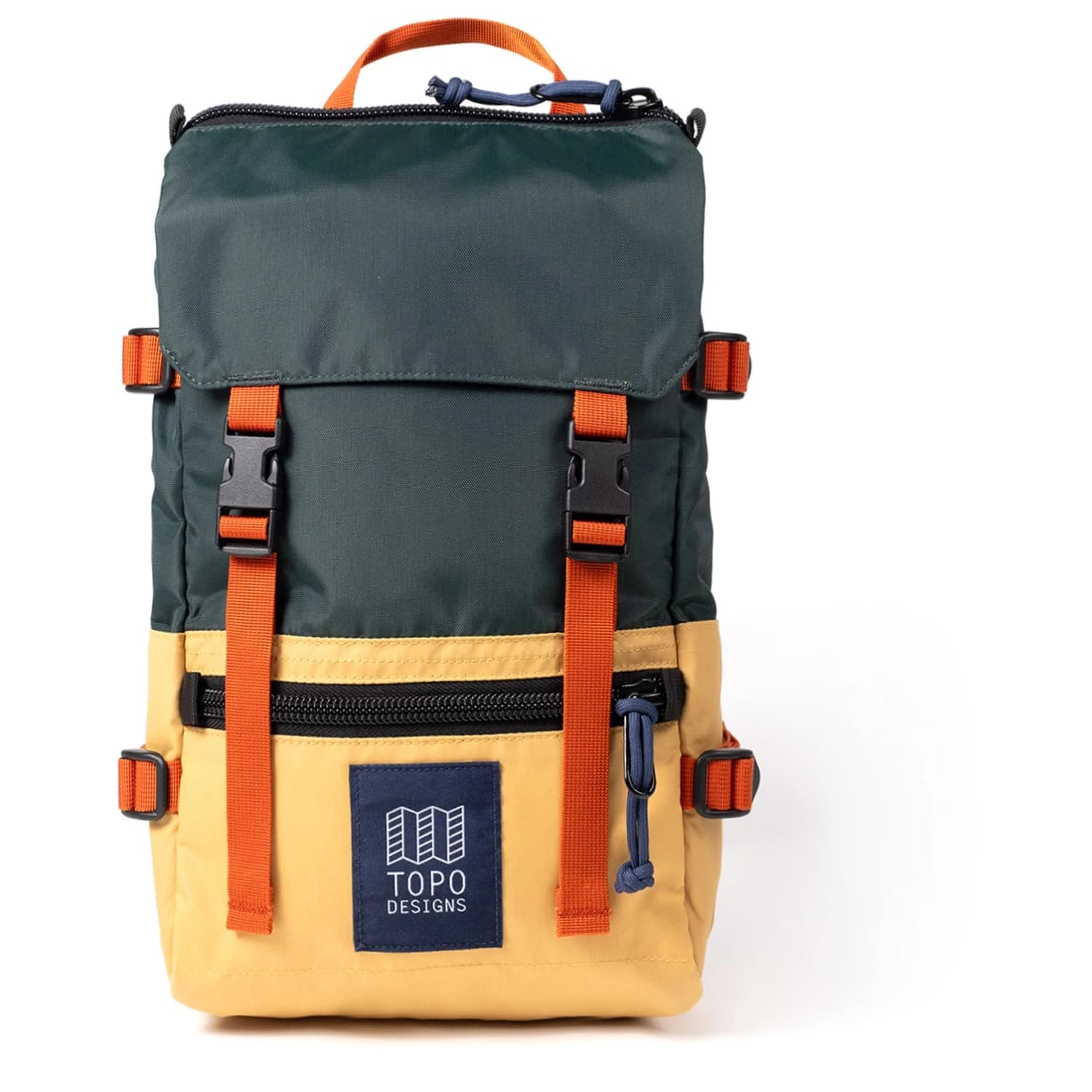 Дневна раница Topo designs Rover Pack Mini Recycled Daypack - Forest / Goldenrod