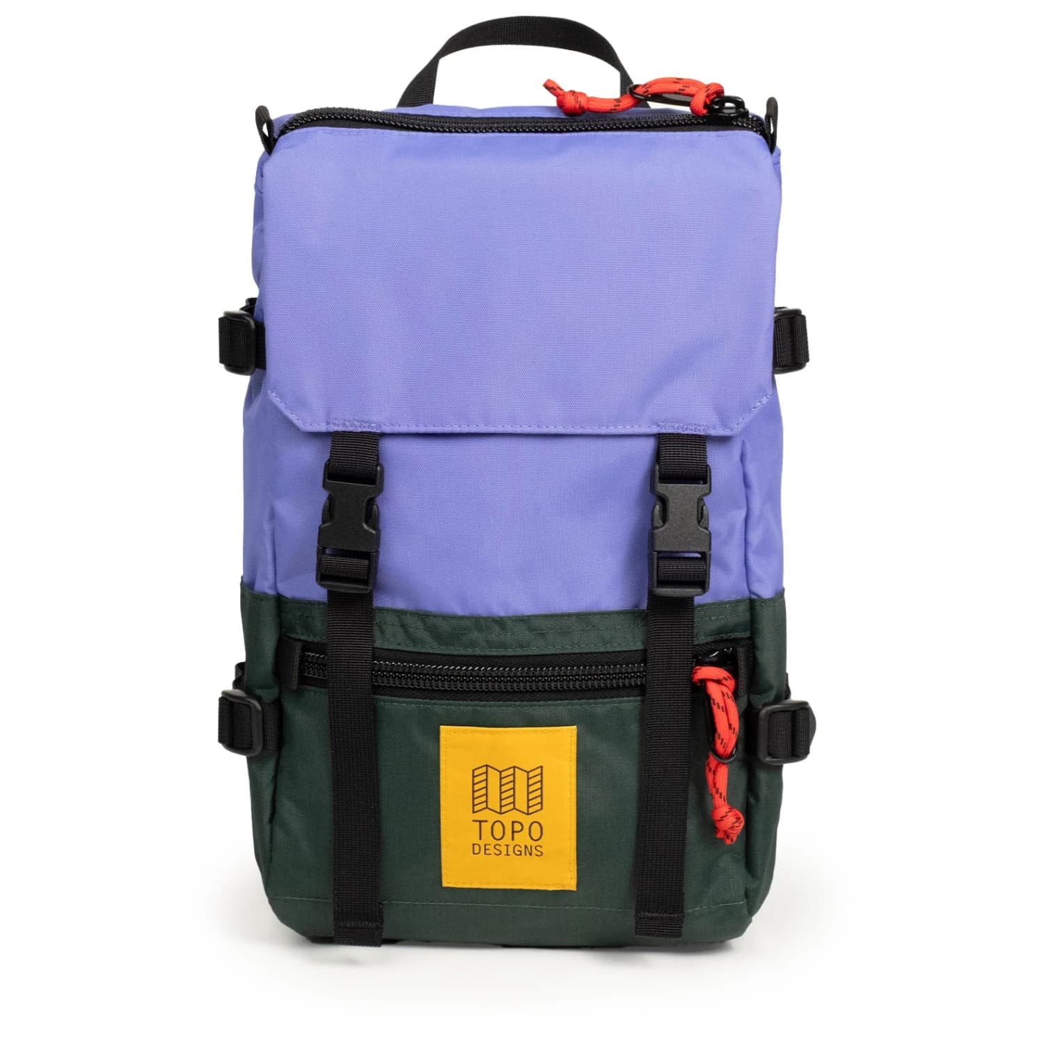 Дневна раница Topo designs Rover Pack Mini Recycled Daypack - Very Peri / Forest