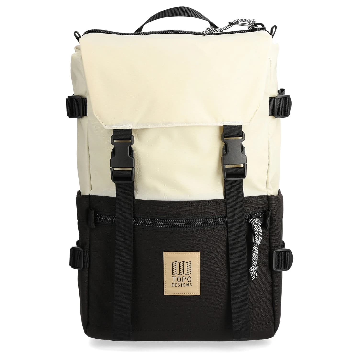 Дневна раница Topo designs Rover Pack Classic 20 Recycled Daypack - Bone White / Black