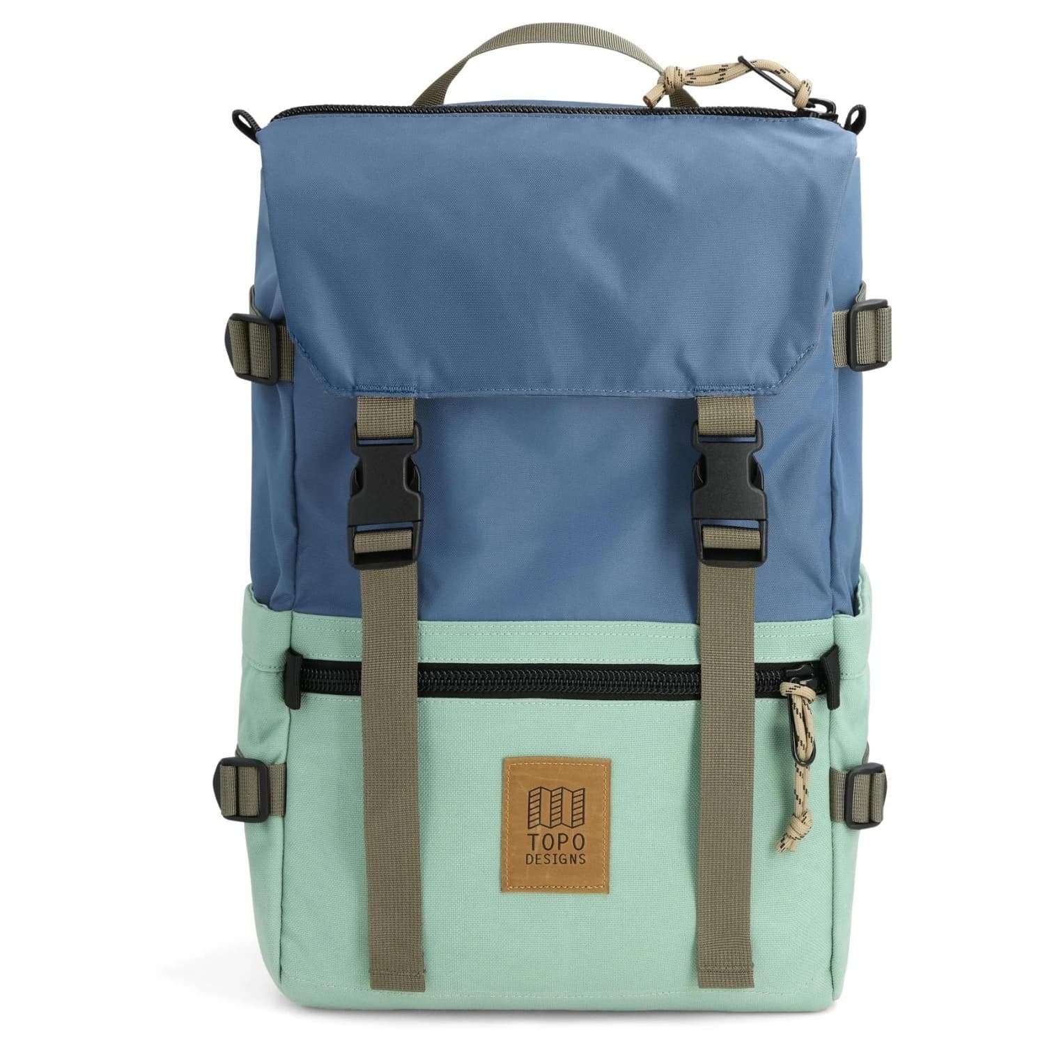 Дневна раница Topo designs Rover Pack Classic 20 Recycled Daypack - Stone Blue / Ash Green