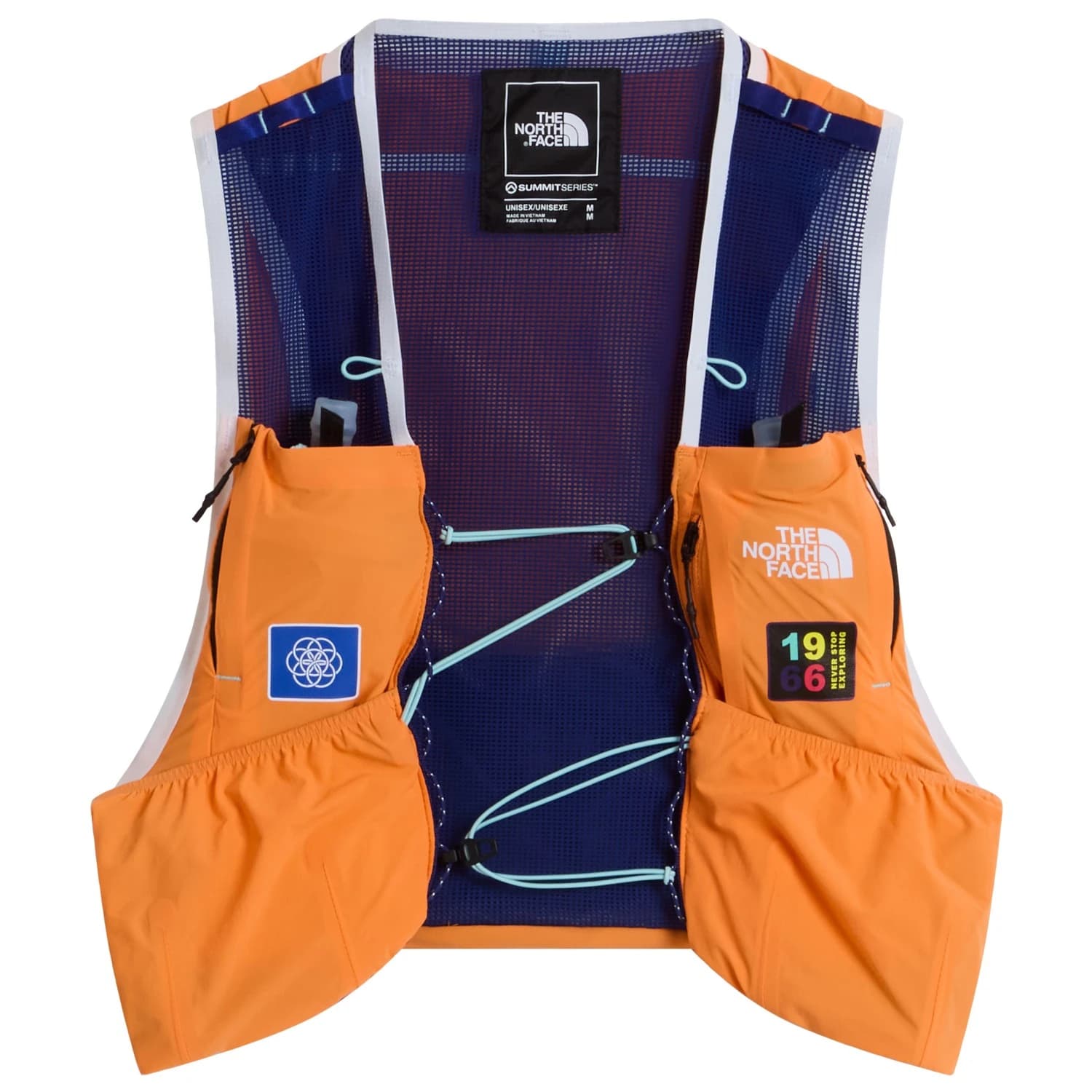 Раница за трейл бягане The North Face Summit Run Vest 10 Trail running backpack - Papaya / Bold Blue