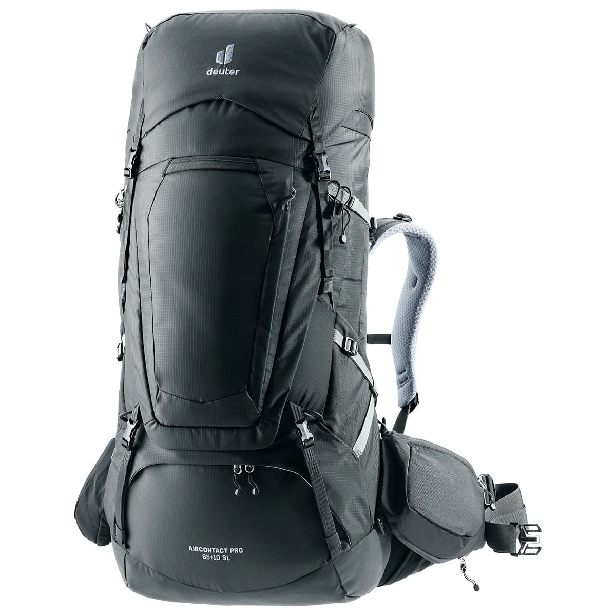 Дамска трекинг раница Deuter Women's Aircontact Pro SL 65+10 l Walking backpack - Graphite
