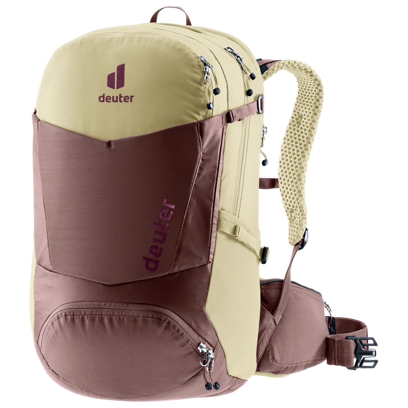 Дамска раница за колоездене Deuter Women's Trans Alpine Pro SL 26 Cycling backpack - Ashrose / Desert