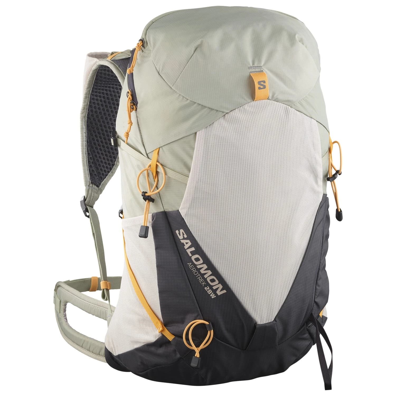 Дамска туристическа раница Salomon Women's Aerotrek 28 Walking backpack - Seagrass / Silver Cloud / Nine Iron