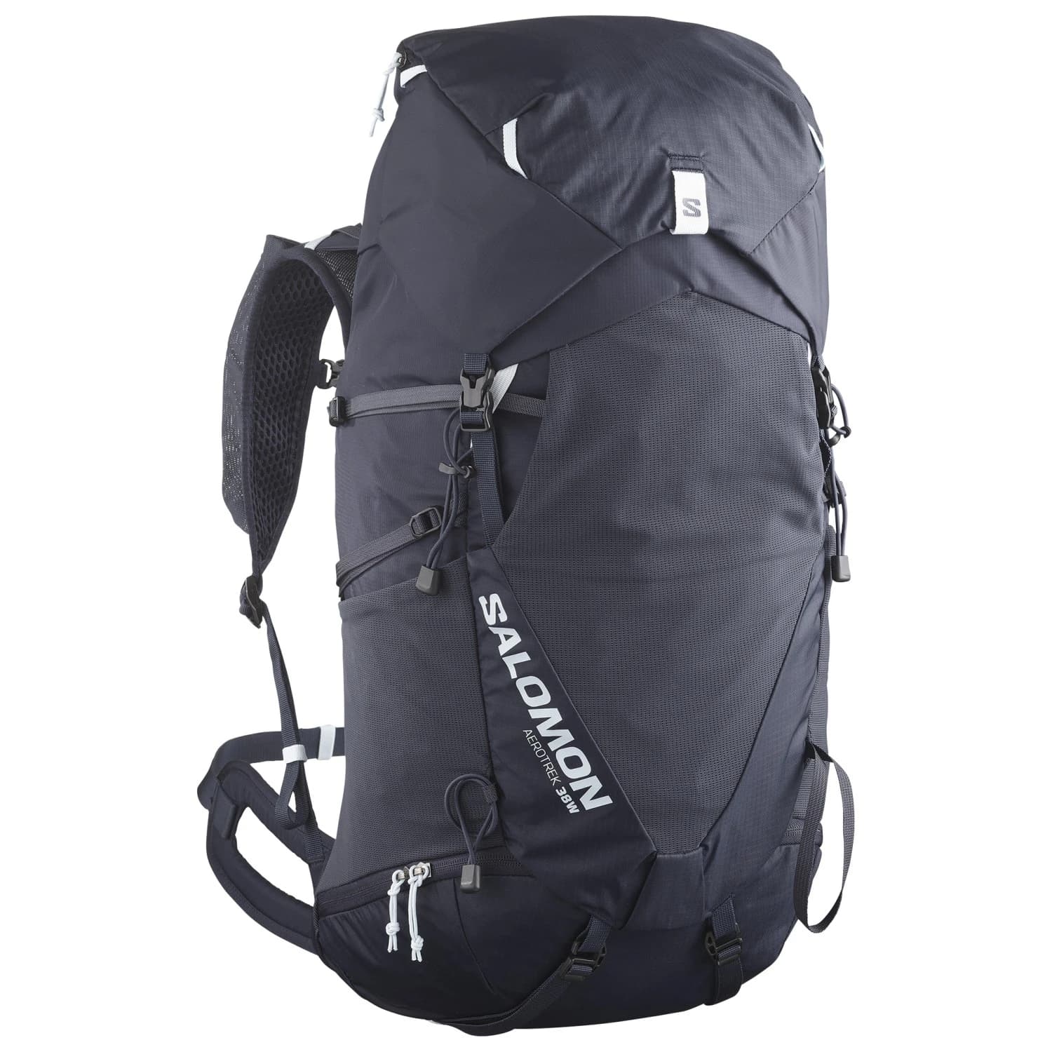 Дамска туристическа раница Salomon Women's Aerotrek 38 Walking backpack - Maritime Blue / Mood Indigo / Ballad Blue