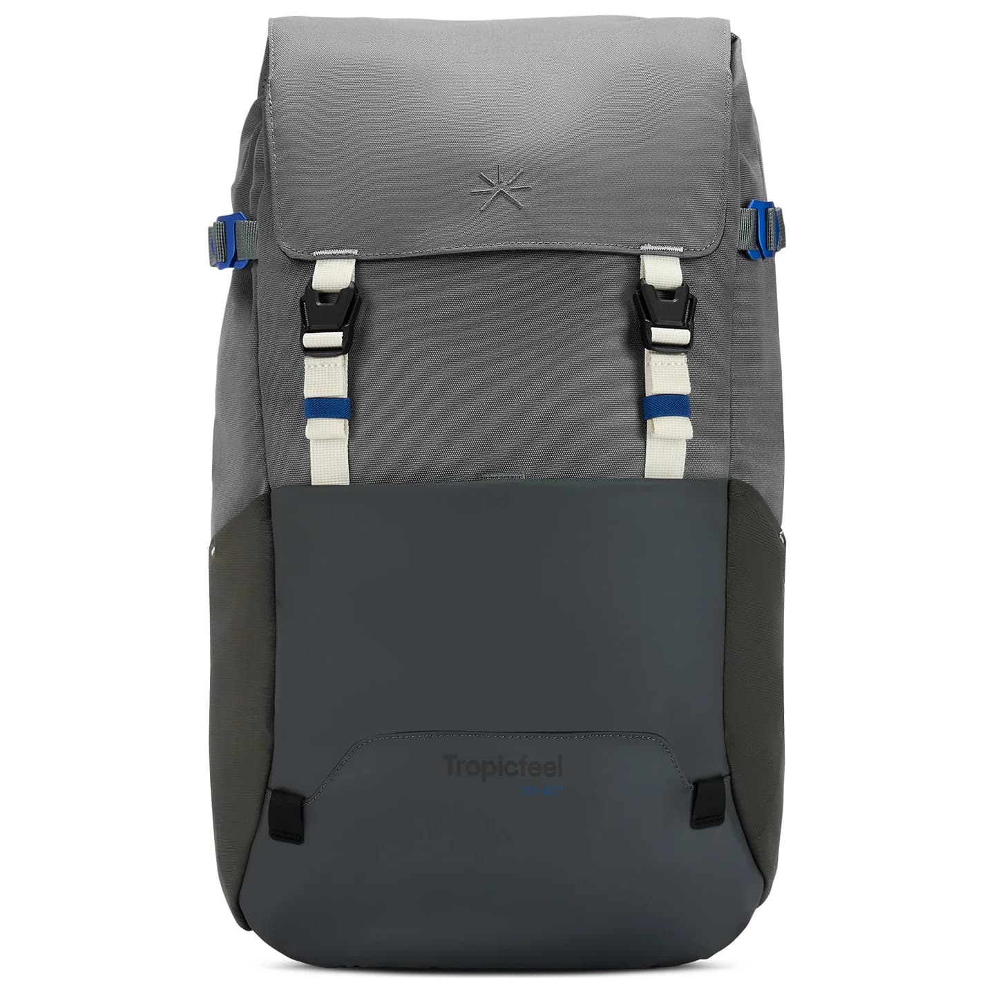 Пътна раница Tropicfeel Shell 20-42 Travel backpack - Ash Grey
