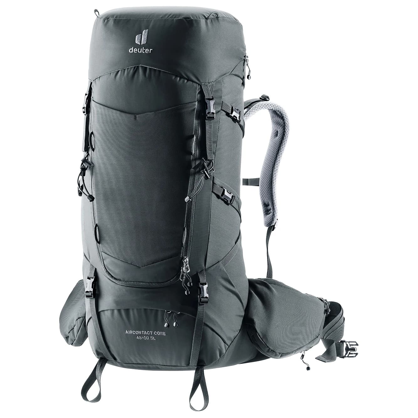 Дамска трекинг раница Deuter Women's Aircontact Core SL 45+10 Walking backpack - Graphite