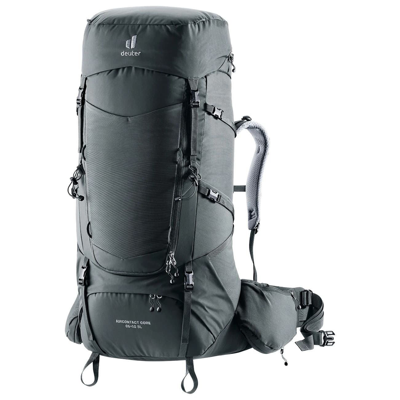 Дамска трекинг раница Deuter Women's Aircontact Core SL 65+10 Walking backpack - Graphite