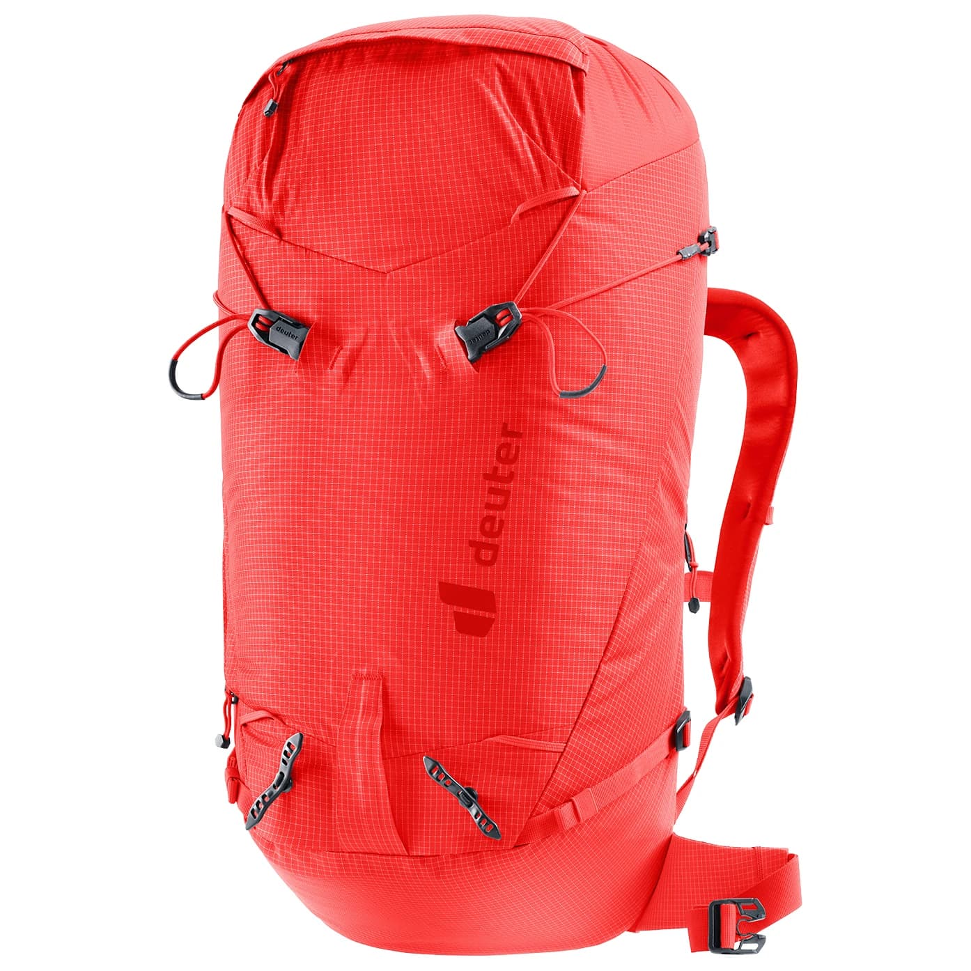 Дамска алпийска раница Deuter Women's Guide Lite SL 28 Mountaineering backpack - Poppy / Crimson