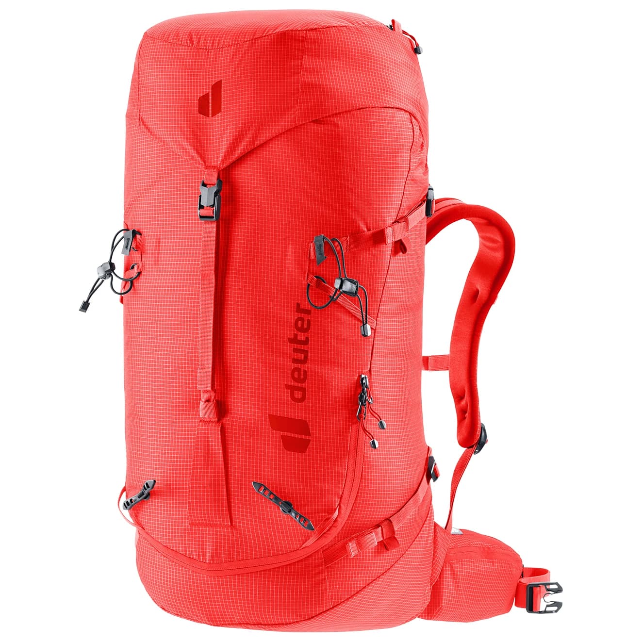 Дамска алпийска раница Deuter Women's Guide SL 42+6 Mountaineering backpack - Poppy / Crimson