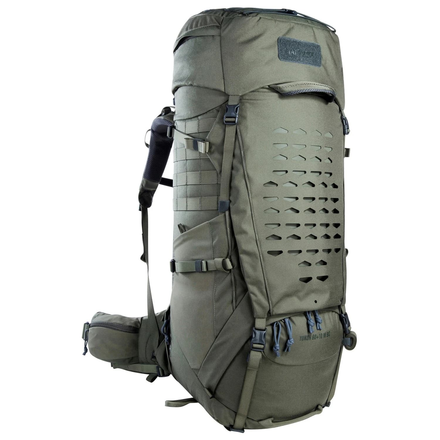 Дамска трекинг раница Tatonka Women's Yukon Women BC 60+10 Walking backpack - Stone Grey Olive