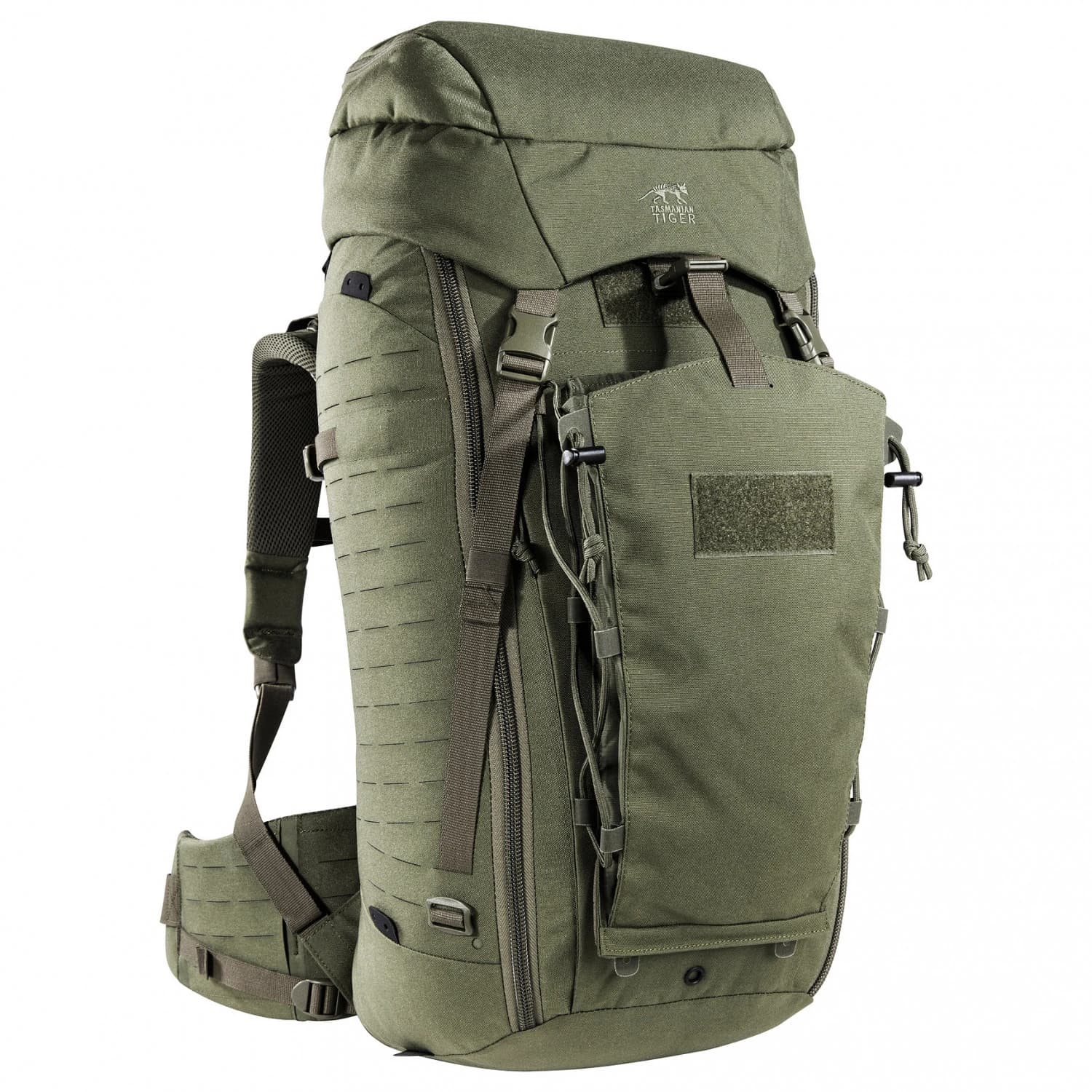Алпийска раница Tasmanian tiger TT Modular Pack 45 Plus Mountaineering backpack - Olive