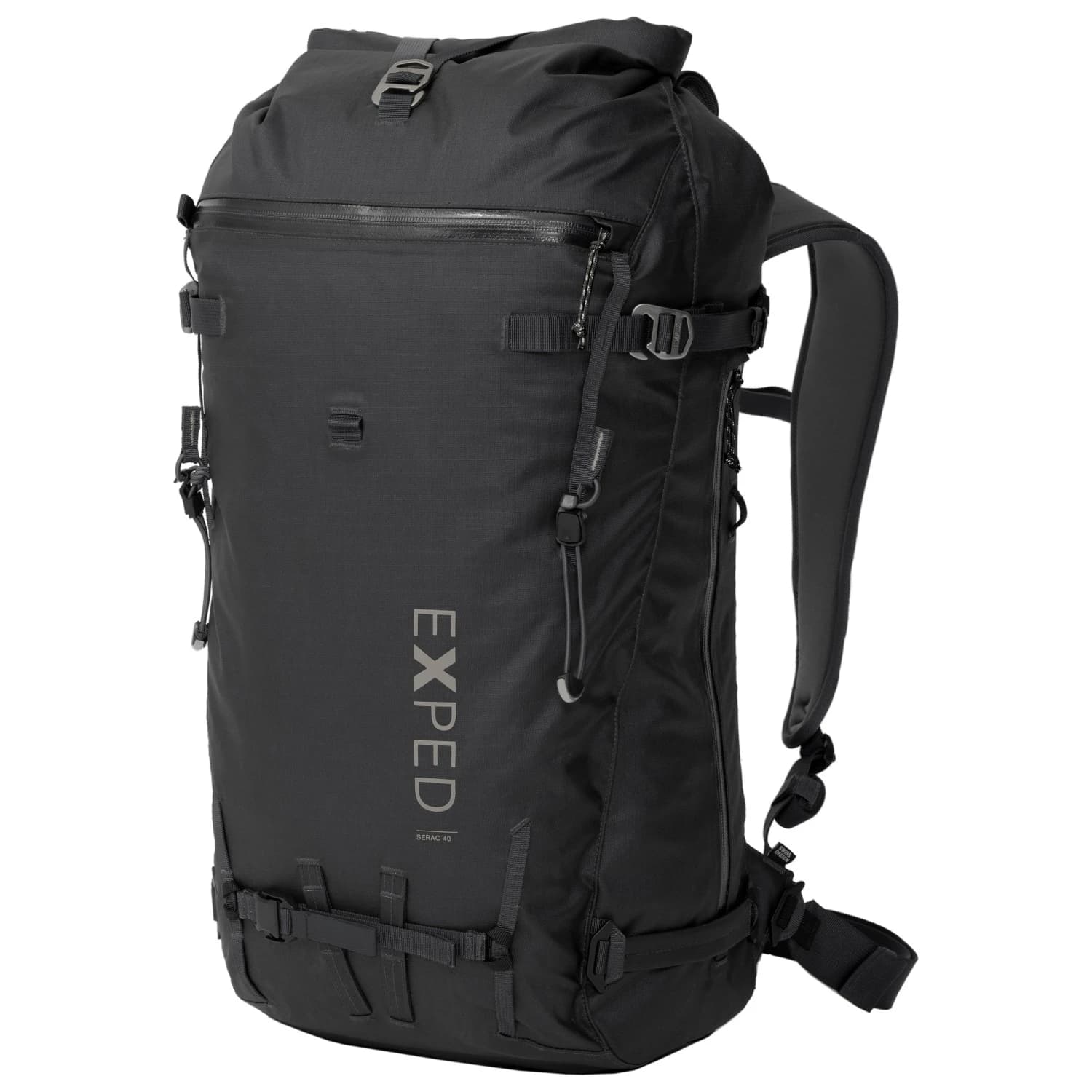 Алпийска раница Exped Serac 40 Mountaineering backpack - Black