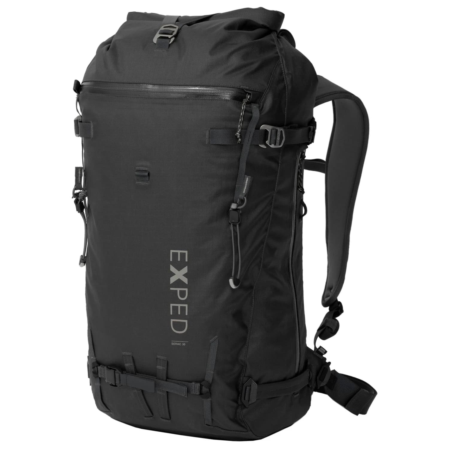 Алпийска раница Exped Serac 50 Mountaineering backpack - Black