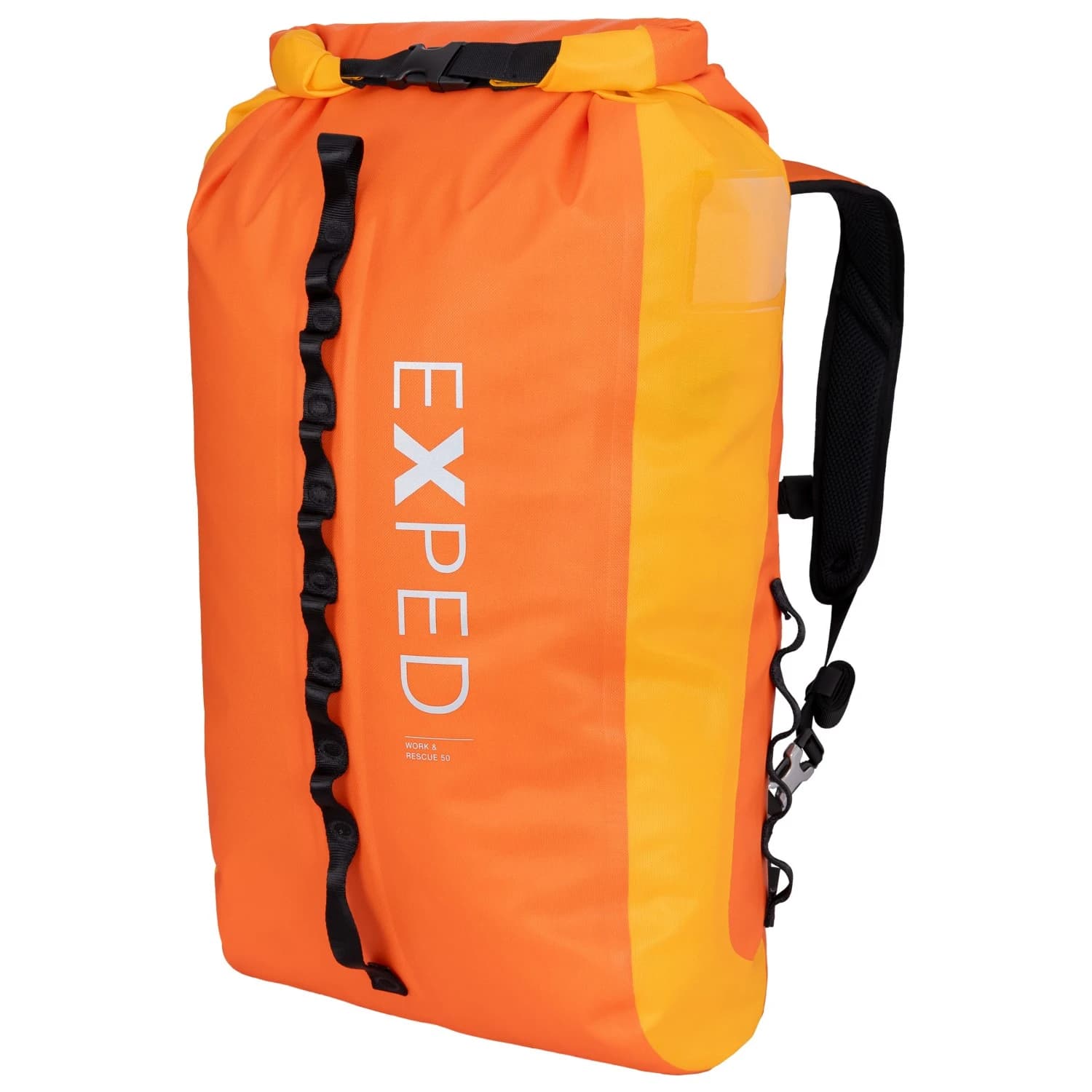 Алпийска раница Exped Torrent 50 Work + Rescue Mountaineering backpack - Dark Lava / Sunshine