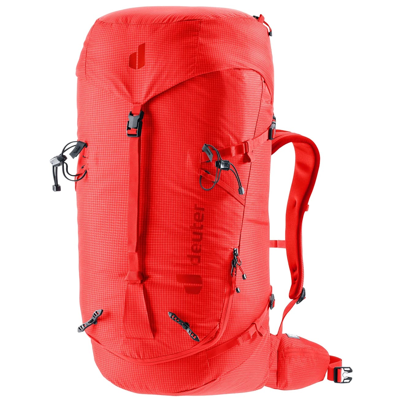 Алпийска раница Deuter Guide 44+6 Mountaineering backpack - Poppy / Crimson