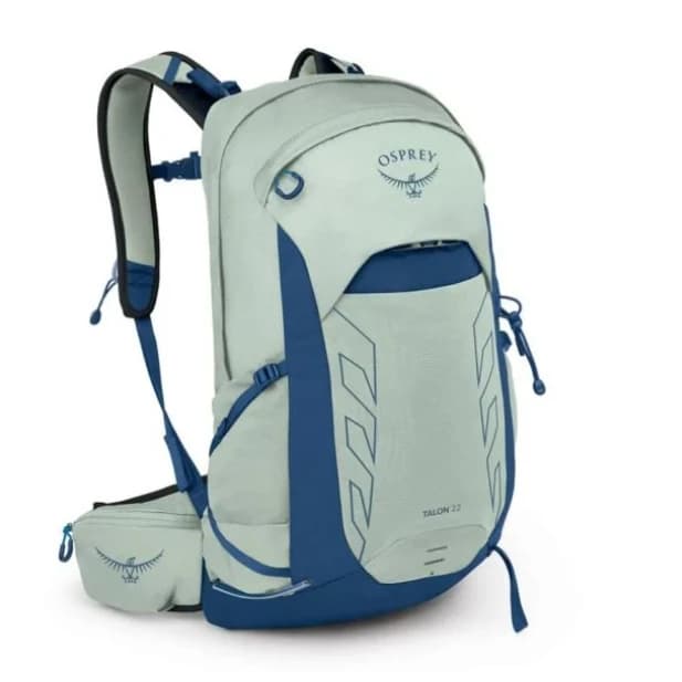 Туристическа раница Osprey Talon 22 Walking backpack - Frosty Mint Green / Night Shift