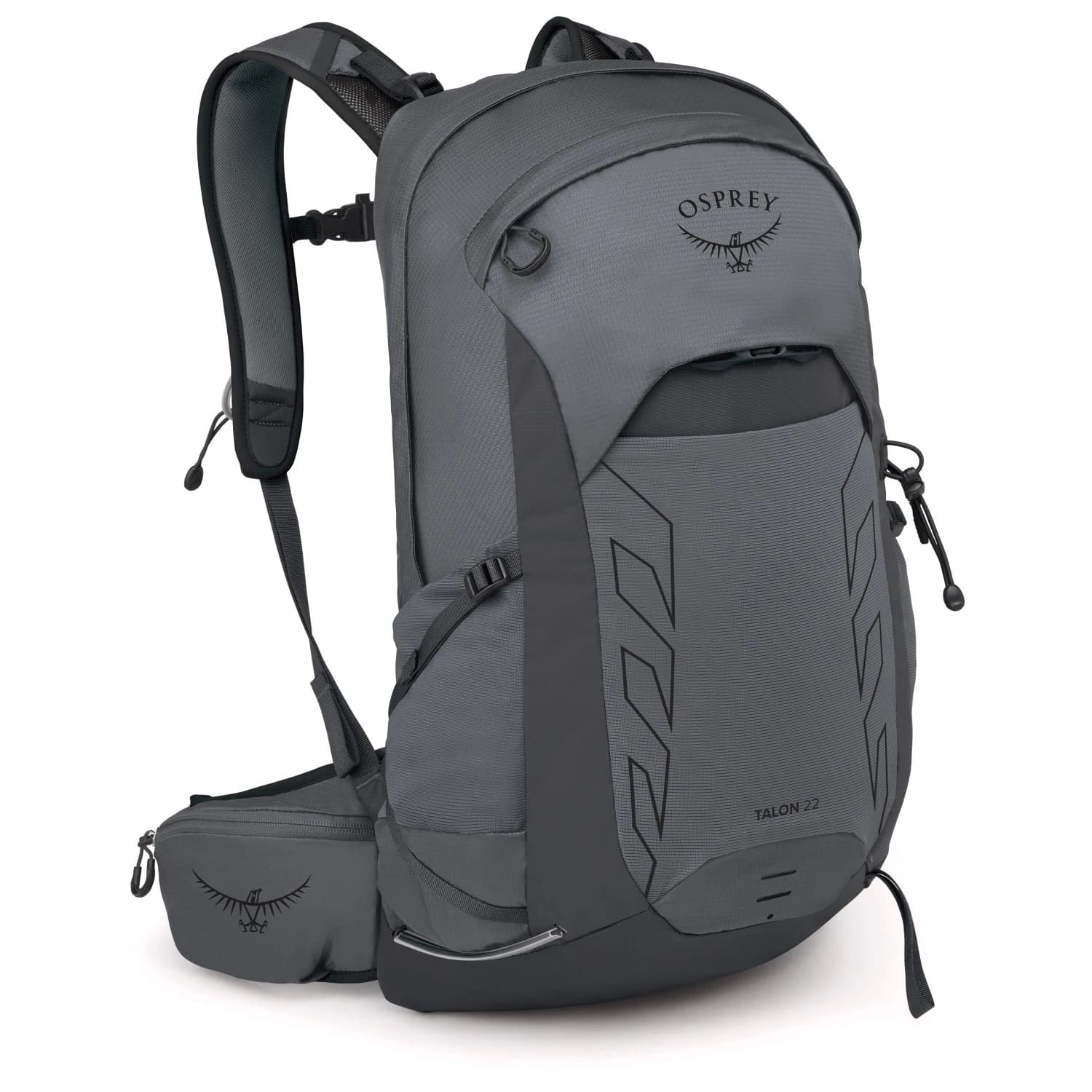 Туристическа раница Osprey Talon 22 Walking backpack - Phantom Grey / Dark Charcoal