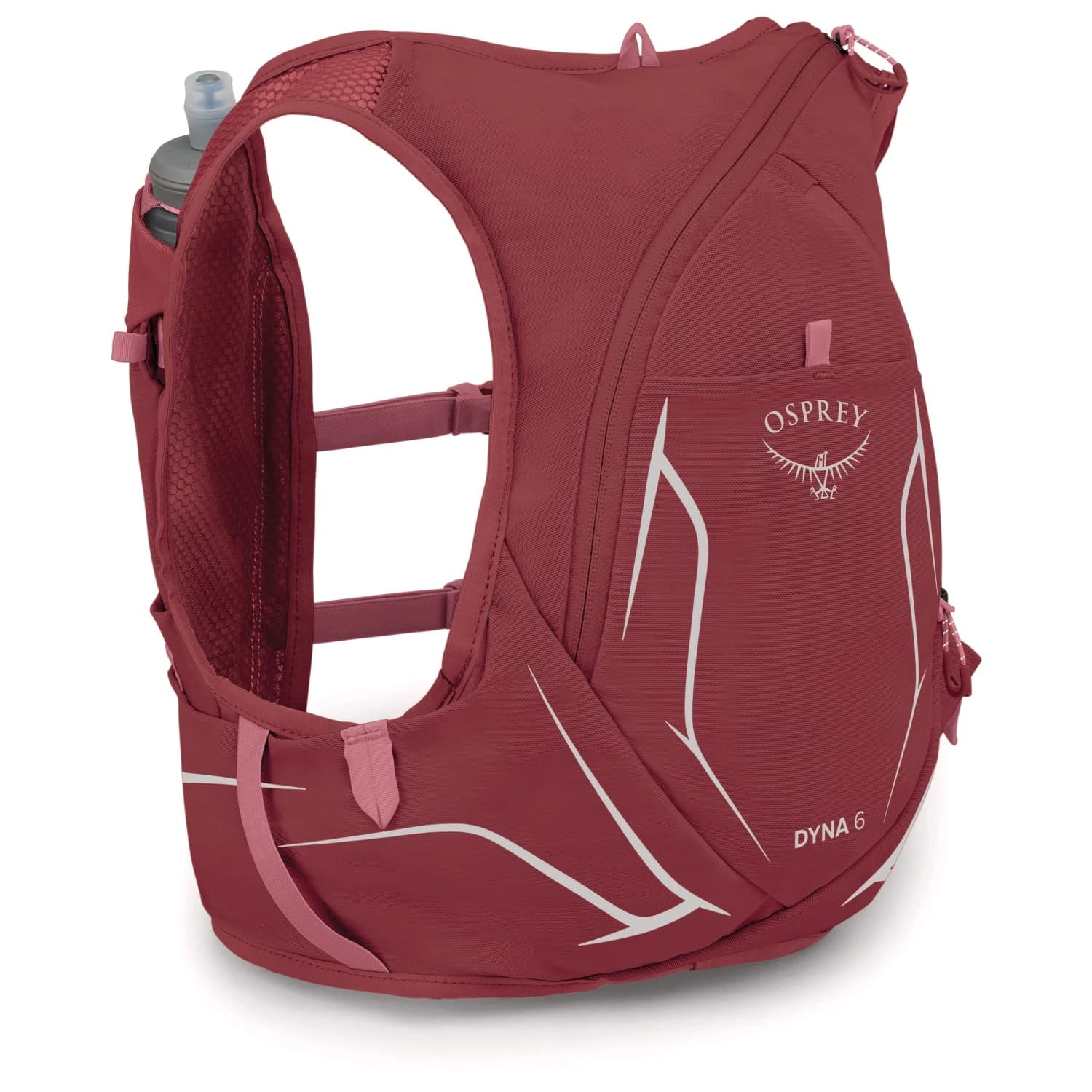 Дамска раница за трейл бягане Osprey Women's Dyna 6 Trail running backpack - Kakio Pink
