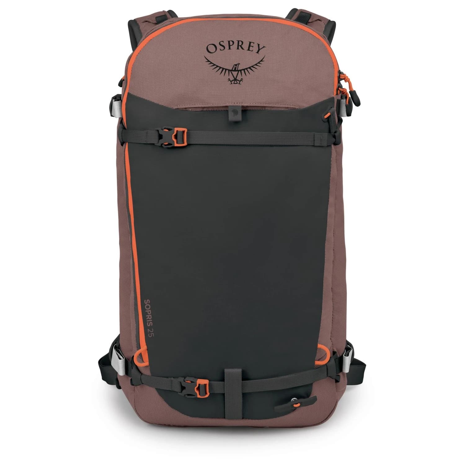 Дамска раница за ски-туринг Osprey Women's Sopris 25 Ski touring backpack - Magma Brown / Raven Black