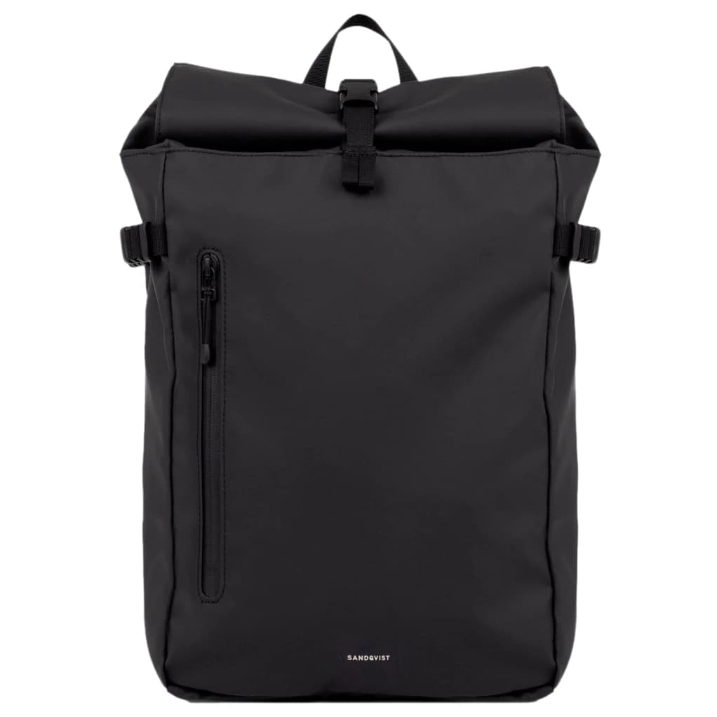Дневна раница Sandqvist Stream Slim Rolltop 20 Daypack - Black