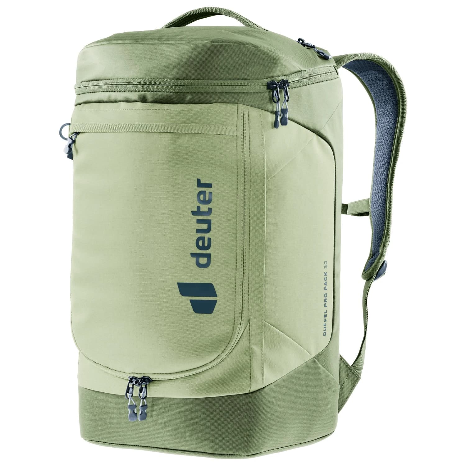 Пътна раница Deuter Duffel Pro Pack 30 Travel backpack - Mineral / Grove