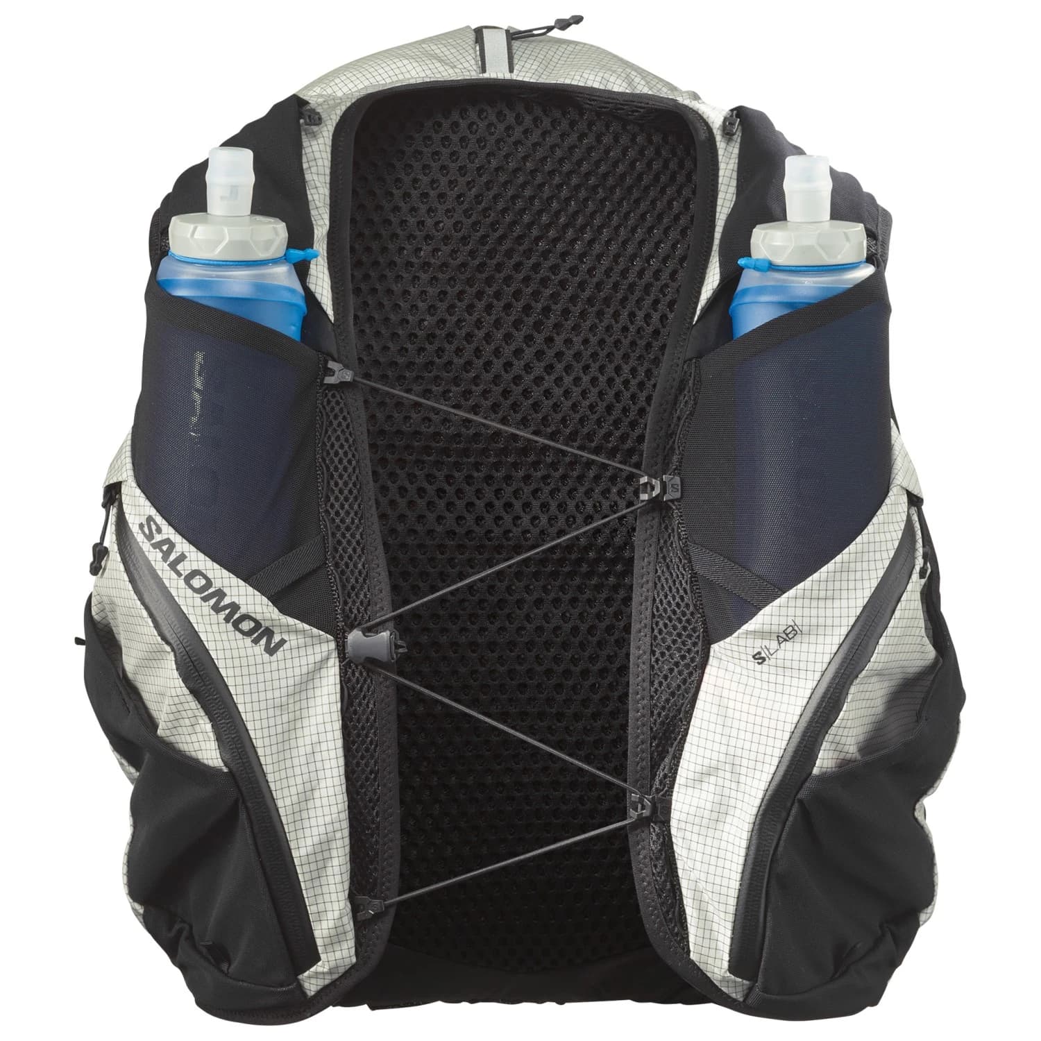 Раница за трейл бягане Salomon S/Lab Adventure 20 Set Trail running backpack - Black / White