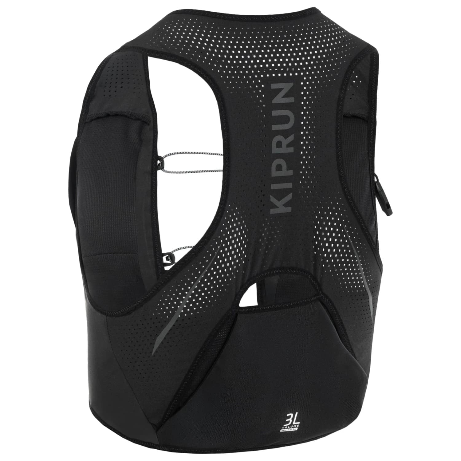 Раница за трейл бягане KIPRUN Race 900 Vest 3L Trail running backpack - Black